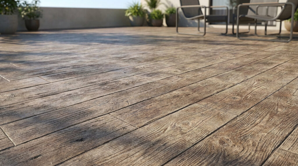 3uto498v sol de terrasse en beton effet bois