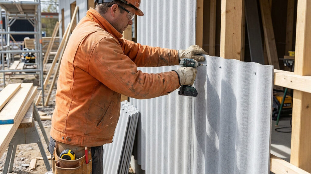 Réussir la pose de plaque fibrociment : les règles d&rsquo;or