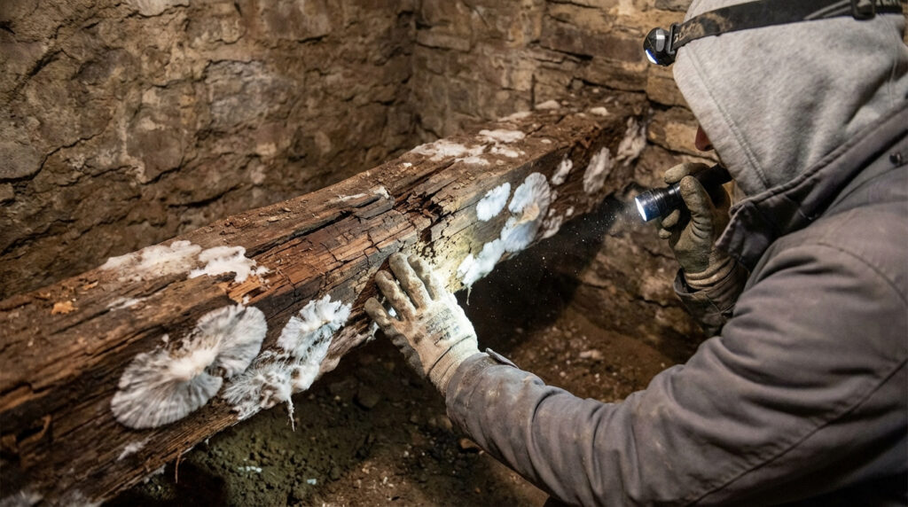 zinr8r7q diagnostic de merule sur poutre